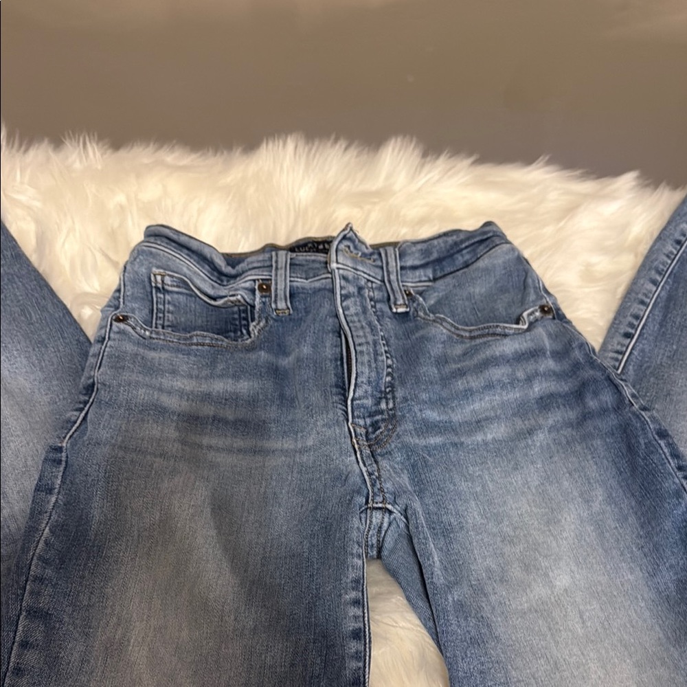Lucky Brand Women's Skinny Jeans - Light Blue